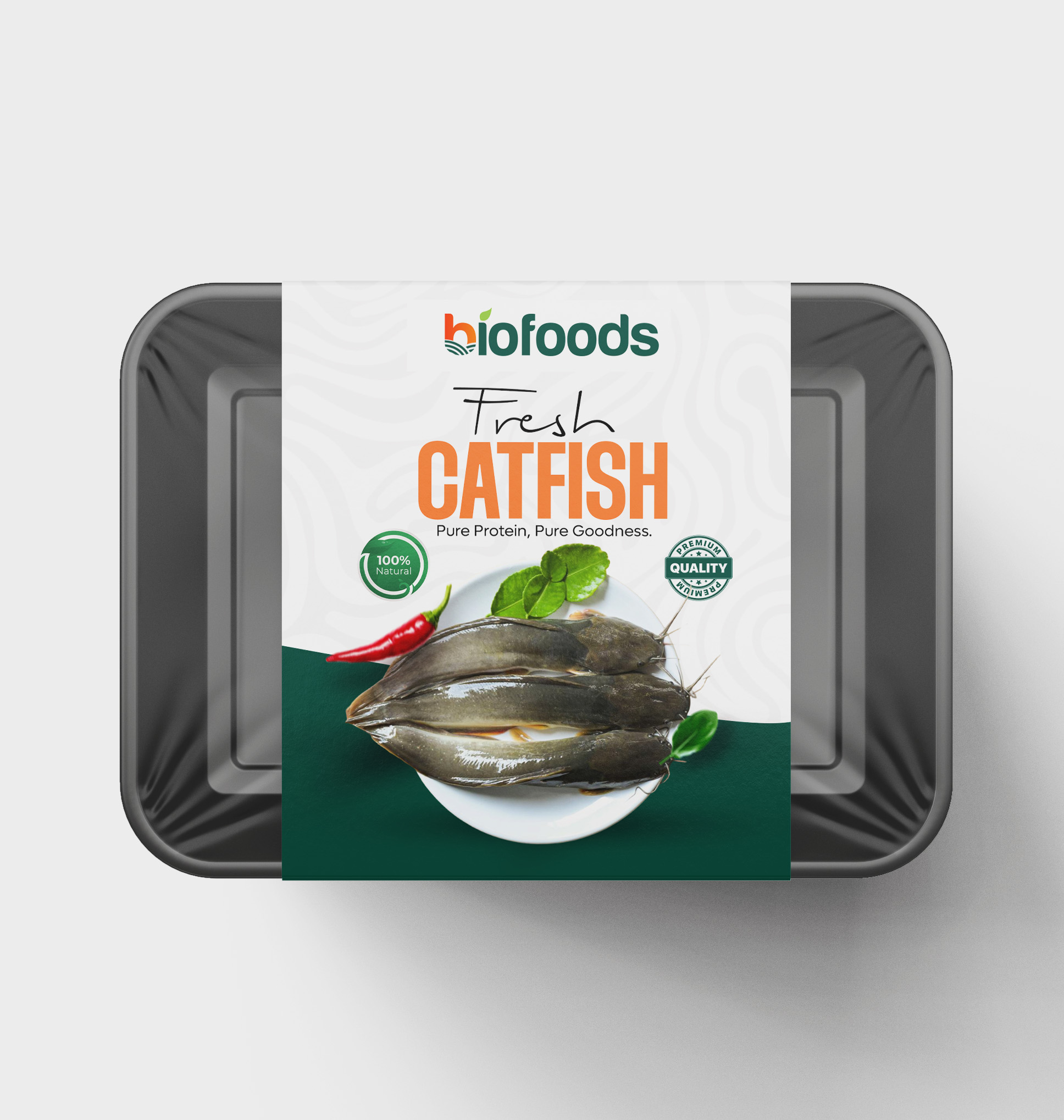 Whole Catfish packaging