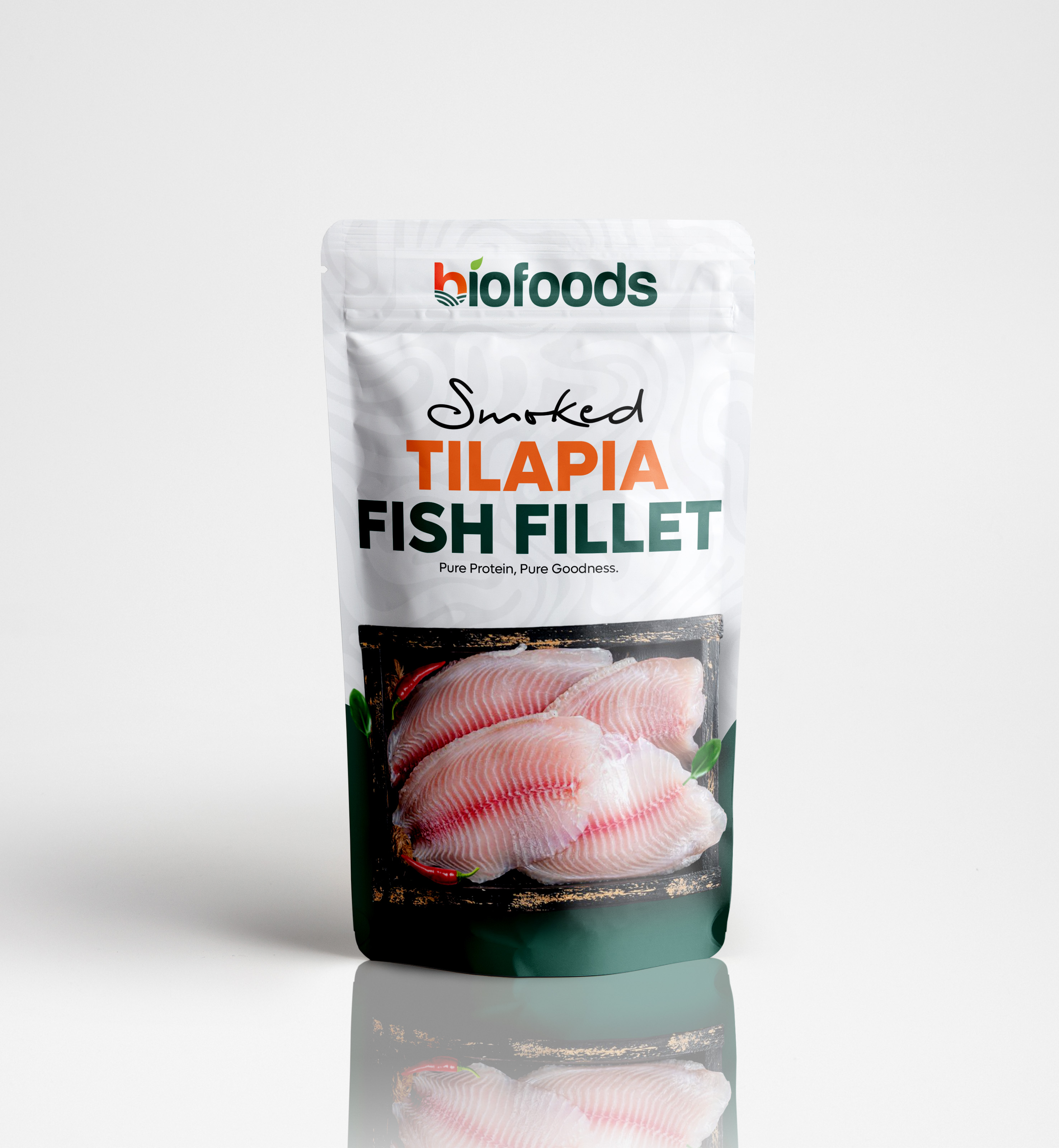 Boneless Tilapia Fillet packaging