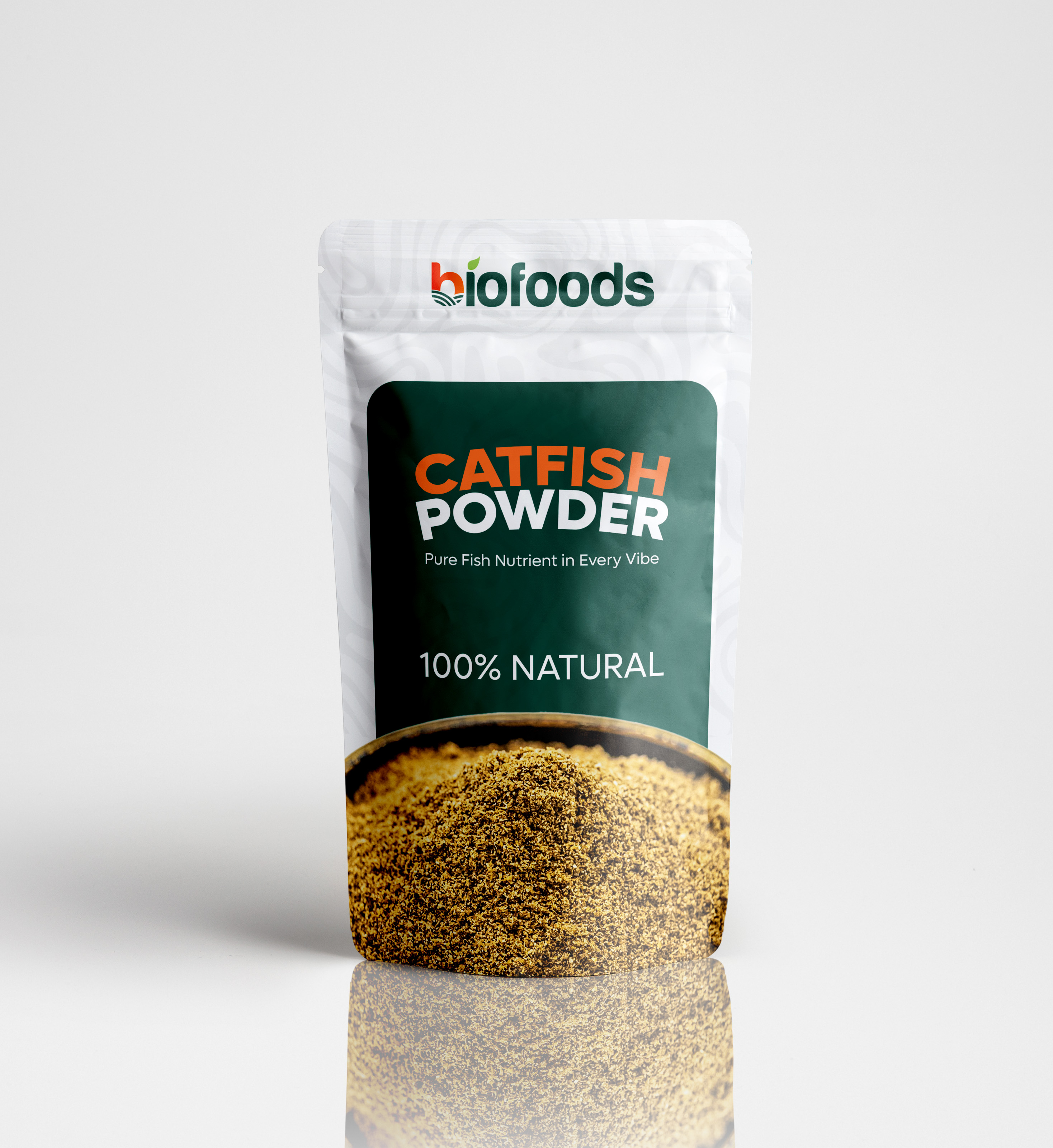 Catfish Powder packaging